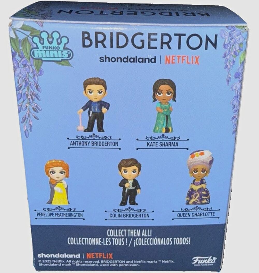Funko Minis Bridgerton Complete Set of 5 + Original Retail Display